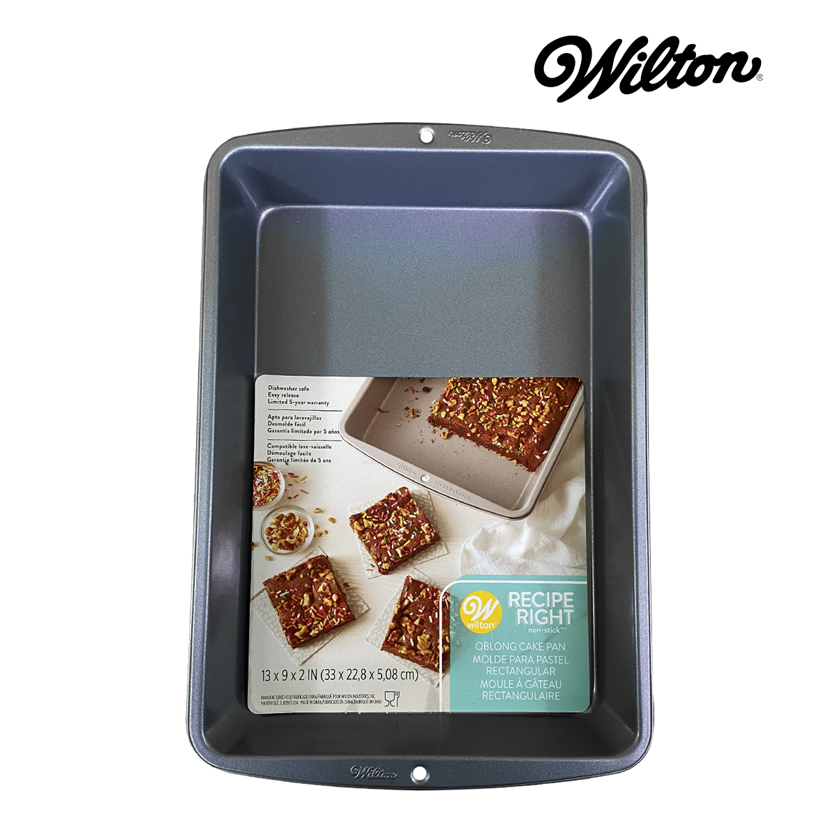 Wilton Recipe Right Non-Stick Oblong Cake Pan 9 x 13 inch 2105-961
